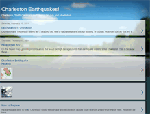 Tablet Screenshot of charlestonearthquakes.blogspot.com