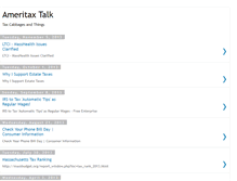 Tablet Screenshot of ameritaxpros.blogspot.com
