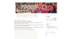 Desktop Screenshot of 2016madrid.blogspot.com