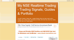 Desktop Screenshot of nse-realtime-trading-portfolio.blogspot.com