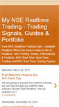 Mobile Screenshot of nse-realtime-trading-portfolio.blogspot.com