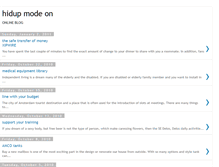 Tablet Screenshot of hidupmodeon.blogspot.com