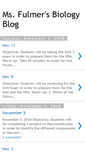 Mobile Screenshot of fulmerbiology.blogspot.com