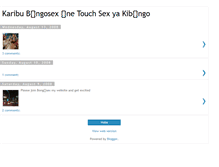 Tablet Screenshot of bongosex.blogspot.com