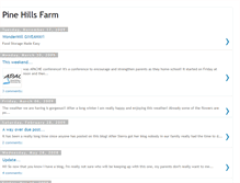 Tablet Screenshot of pinehillsfarm.blogspot.com