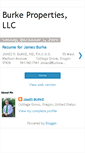 Mobile Screenshot of burkeproperties.blogspot.com