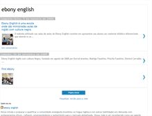 Tablet Screenshot of ebonyenglish.blogspot.com
