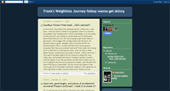 Desktop Screenshot of franksweightlossjourney.blogspot.com