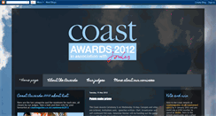 Desktop Screenshot of coastawards2012.blogspot.com