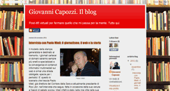 Desktop Screenshot of giovannicapozzi.blogspot.com