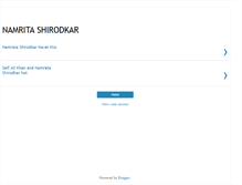 Tablet Screenshot of namritalovescenes.blogspot.com