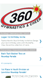 Mobile Screenshot of 360gymnasticsandcheer.blogspot.com