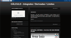 Desktop Screenshot of matemaxcalculo.blogspot.com