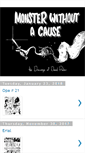 Mobile Screenshot of monsterwithoutacause.blogspot.com