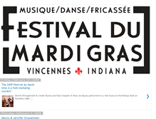 Tablet Screenshot of festivaldumardigras.blogspot.com