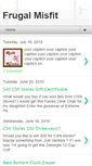 Mobile Screenshot of frugalmisfit.blogspot.com
