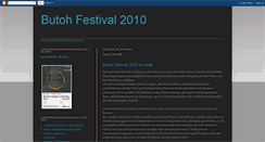 Desktop Screenshot of festivalbutoh2010.blogspot.com