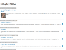 Tablet Screenshot of naughtyslave.blogspot.com