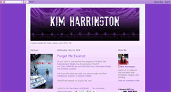 Desktop Screenshot of kimharrington.blogspot.com