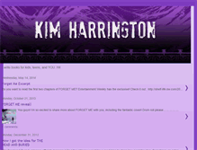 Tablet Screenshot of kimharrington.blogspot.com