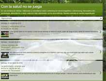 Tablet Screenshot of casa-enferma.blogspot.com