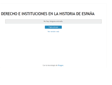 Tablet Screenshot of histohispania.blogspot.com