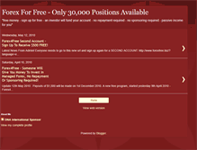 Tablet Screenshot of forex4free-info.blogspot.com