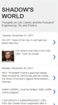 Mobile Screenshot of a-shadow-world.blogspot.com