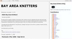 Desktop Screenshot of bayareaknitters.blogspot.com