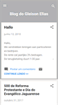 Mobile Screenshot of gleisonelias.blogspot.com