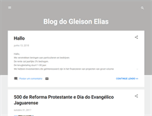 Tablet Screenshot of gleisonelias.blogspot.com