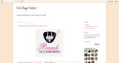 Desktop Screenshot of gecesbloggertemplates.blogspot.com