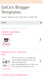 Mobile Screenshot of gecesbloggertemplates.blogspot.com