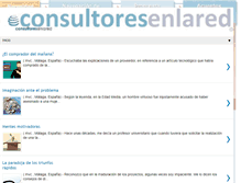 Tablet Screenshot of consultores-en-la-red.blogspot.com