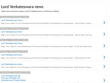 Tablet Screenshot of lordvenkatesanews.blogspot.com