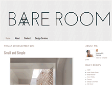 Tablet Screenshot of bareroom.blogspot.com