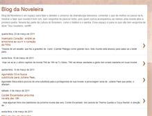 Tablet Screenshot of blogdanoveleira.blogspot.com