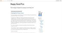Desktop Screenshot of happygoodfun.blogspot.com