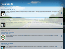 Tablet Screenshot of naijasportivo.blogspot.com