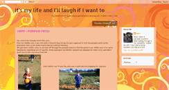 Desktop Screenshot of itsmylifeandilllaughifiwantto.blogspot.com