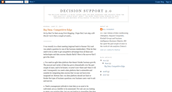 Desktop Screenshot of decisionsupport20.blogspot.com