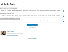 Tablet Screenshot of michellemain.blogspot.com