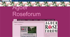 Desktop Screenshot of agderroseforum.blogspot.com