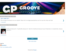 Tablet Screenshot of djgrooveproductions.blogspot.com