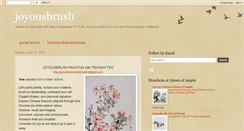 Desktop Screenshot of joyousbrush.blogspot.com