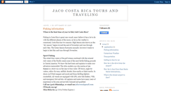 Desktop Screenshot of jacostaricatoursandtraveling.blogspot.com