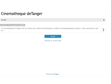 Tablet Screenshot of cinemathequetanger.blogspot.com