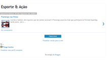 Tablet Screenshot of esporteeacao.blogspot.com