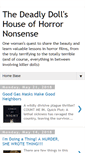 Mobile Screenshot of deadlydollshouse.blogspot.com