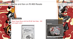 Desktop Screenshot of barbieandkenonrt66resale.blogspot.com